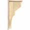 Ekena Millwork Monterey Rough Sawn Corbel w/Backplate, Douglas Fir, 8"W x 12"D x 24"H COR08X12X24MON01RDF - alternate 2